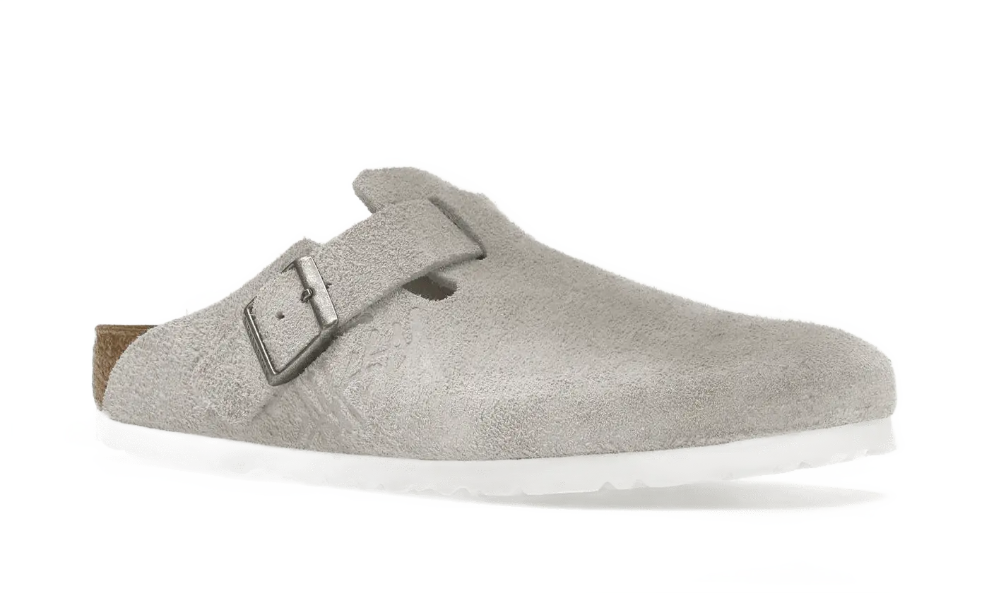 Birkenstock Boston Clog Stussy Bone (2021) VOSneakers