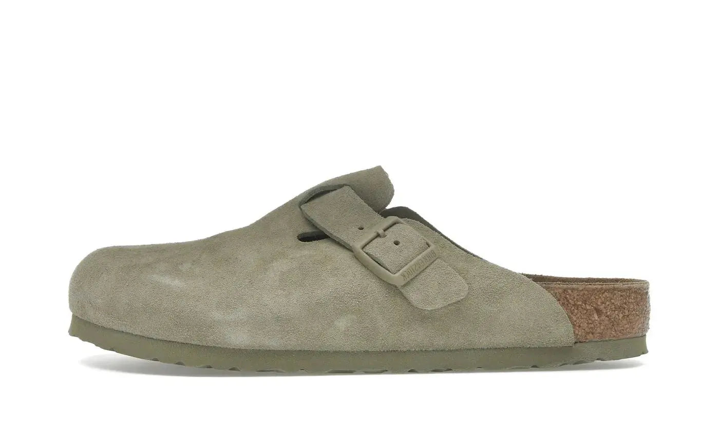 Birkenstock Boston Suede Faded Khaki VOSneakers