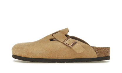 Birkenstock Boston Suede Latte Cream VOSneakers
