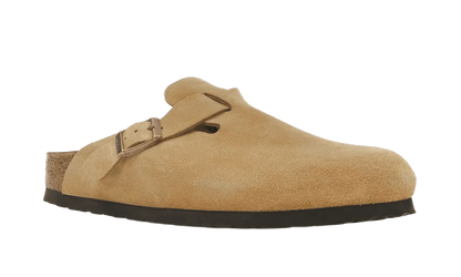 Birkenstock Boston Suede Latte Cream VOSneakers