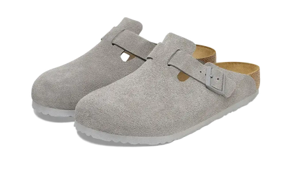 Birkenstock Boston Suede Regular Stone Coin Birkenstock