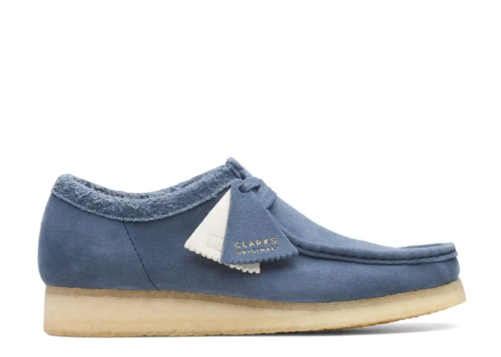 Clarks Originals Wallabee Blue Suede Clarks