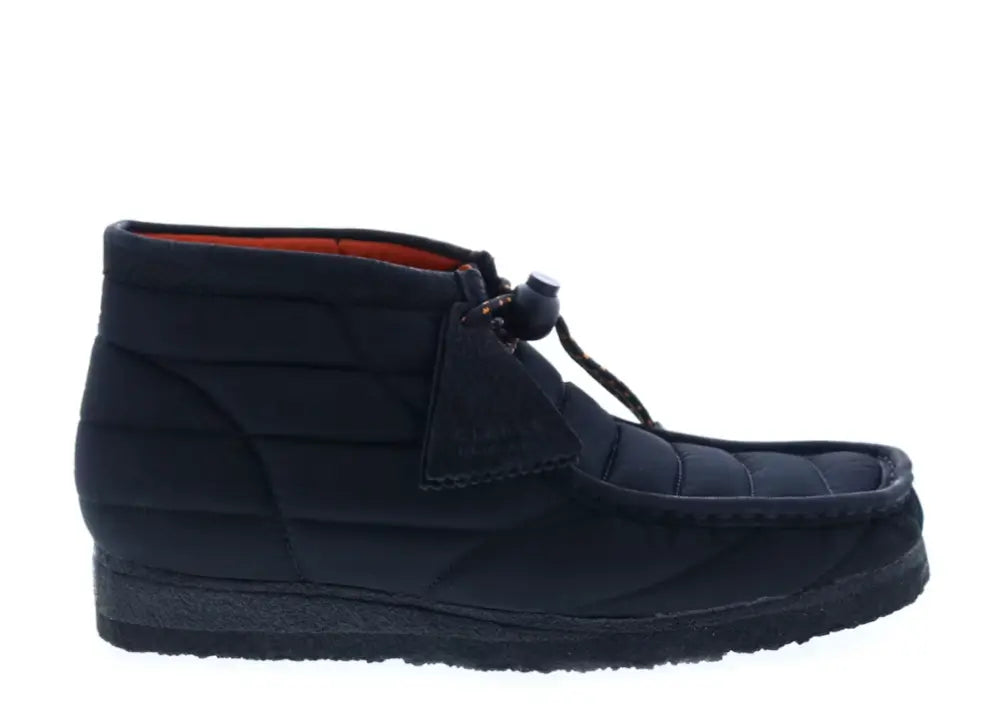 Clarks Originals Wallabee Boot Black Quilted Clarks