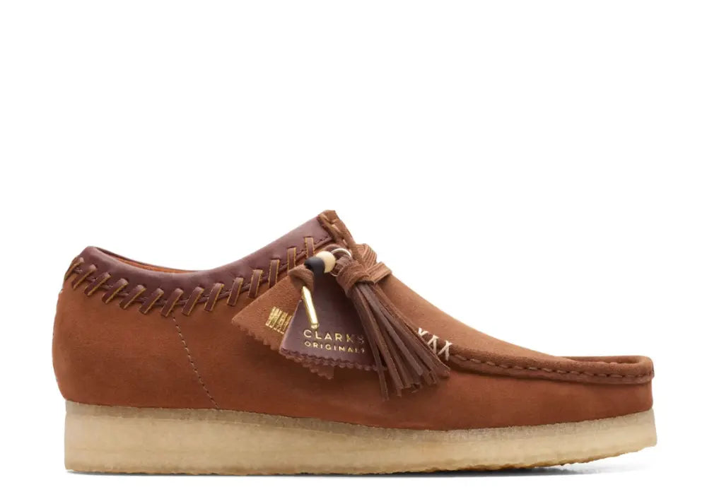 Clarks Originals Wallabee Dark Tan Combination Clarks