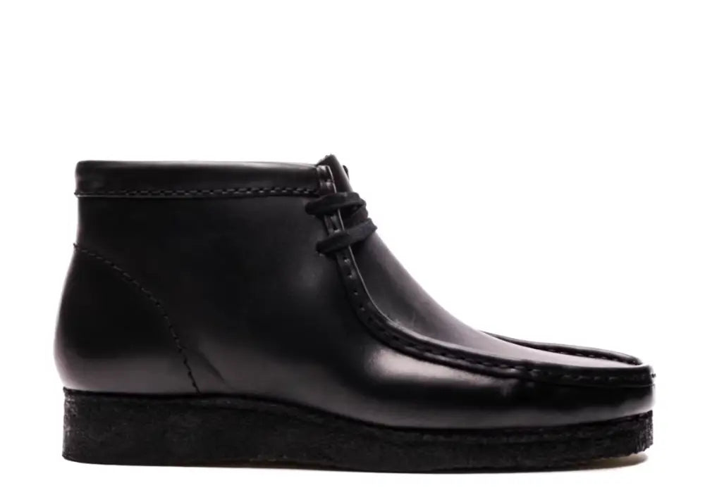 Clarks Wallabee Black Leather Clarks