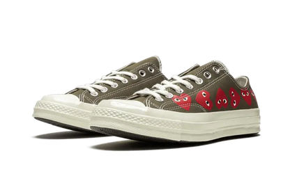 Converse Chuck Taylor All-Star 70s Ox Comme des Garçons PLAY Multi Heart Green VOSneakers