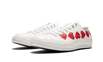 Converse Chuck Taylor All-Star 70s Ox Comme des Garçons PLAY Multi-Heart White VOSneakers