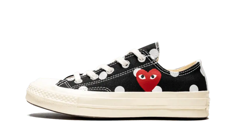 Converse Chuck Taylor All-Star 70s Ox Comme des Garçons PLAY Polka Dot Black Converse