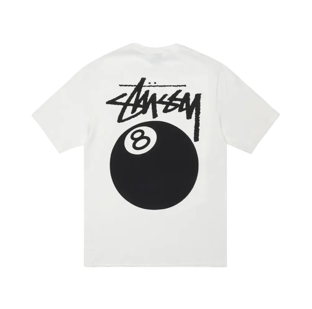 Converse Stussy 8 Ball Tee White VOSneakers