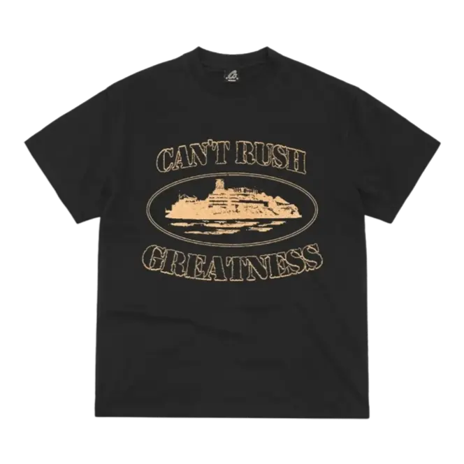 Corteiz x central cee  Can’t Rush Greatness Tee black VOSneakers