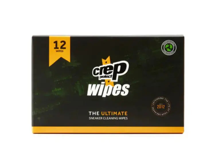 Crep Protect Wipes – Lingettes nettoyantes pour chaussures emballées x 12 Crep Protect