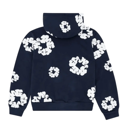 Denim Tears Cotton Wreath Sweatshirt Navy VOSneakers