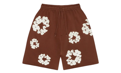 Denim Tears The Cotton Wreath Shorts Brown VOSneakers