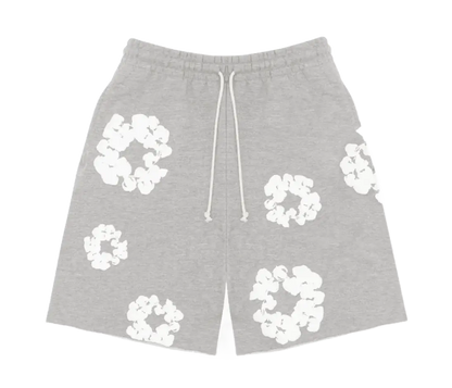 Denim Tears The Cotton Wreath Shorts Grey VOSneakers