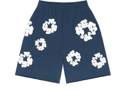Denim Tears The Cotton Wreath Shorts Navy Denim Tears
