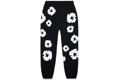 Denim Tears The Cotton Wreath Sweatpants Black Denim Tears