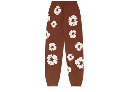 Denim Tears The Cotton Wreath Sweatpants Brown Denim Tears