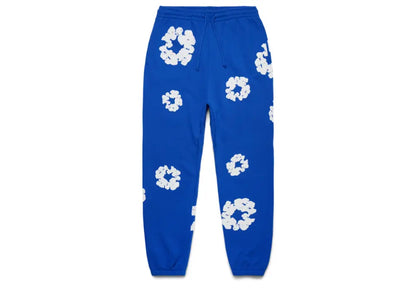 Denim Tears The Cotton Wreath Sweatpants Royal Blue Denim Tears