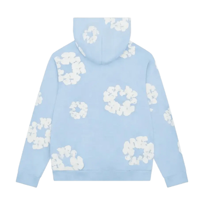 Denim Tears The Cotton Wreath Sweatshirt Powder Blue VOSneakers