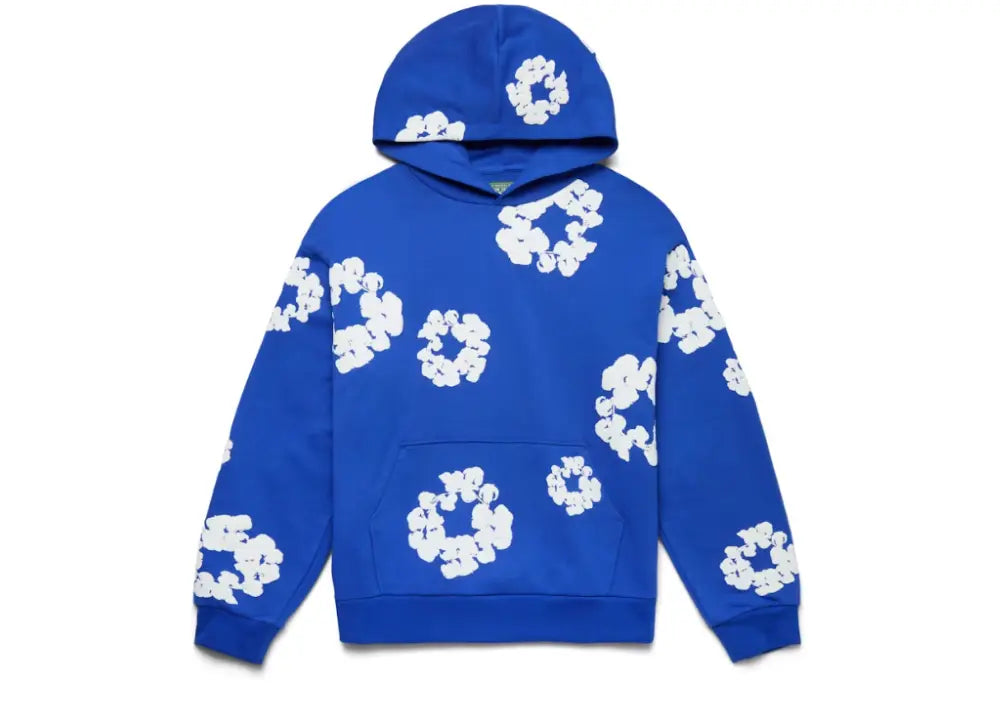 Denim Tears The Cotton Wreath Sweatshirt Royal Blue Denim Tears