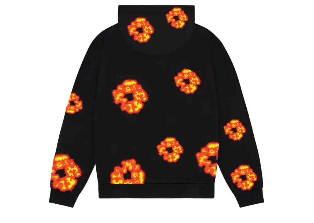 Denim Tears x Offset Wreath Hoodie Black Denim Tears