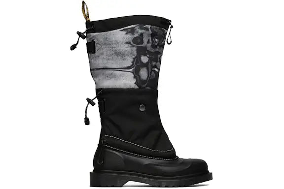 Dr. Martens 14 XX Removable Gaiters Sub Boot Black White Dr. Martens