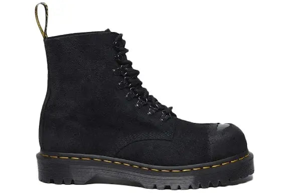 Dr. Martens 1460 Pascal Steel Toe Boot Black Suede Dr. Martens