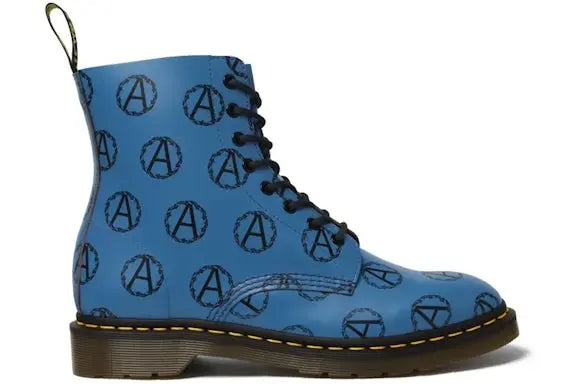 Dr. Martens 8-Eye Supreme x Undercover Anarchy Blue Dr. Martens