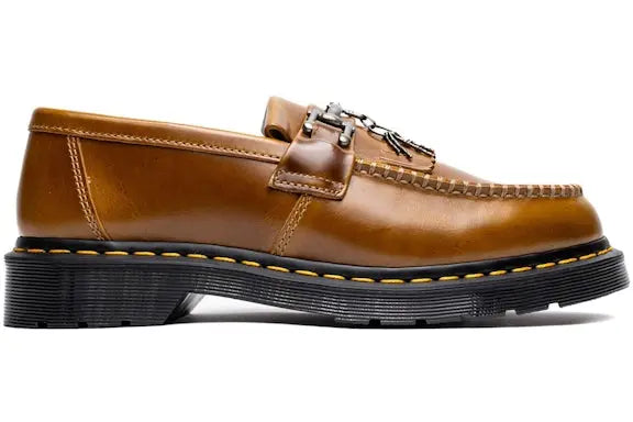 Dr. Martens Adrian Bone Snaffle Analine Loafer Mustard Brown Dr. Martens