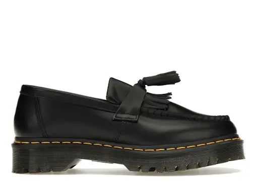 Dr. Martens Adrian Smooth Leather Tassel Loafer Black Dr. Martens