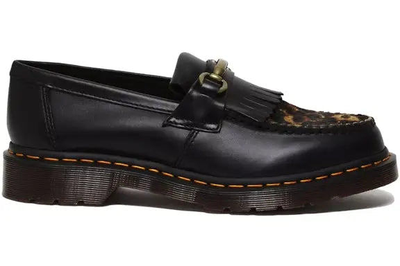 Dr. Martens Adrian Snaffle Hair On Loafer Micro Leopard Dr. Martens