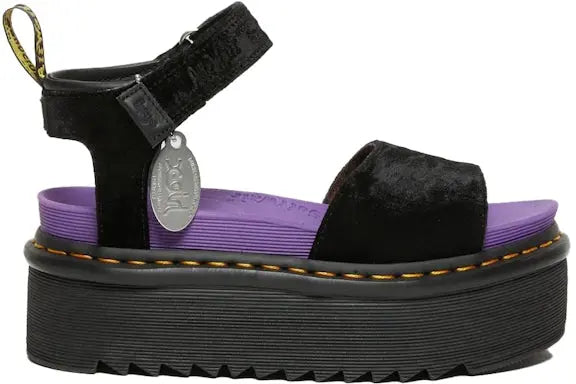Dr. Martens Strap Sandal Platform X-Girl Velvet (Women's) Dr. Martens