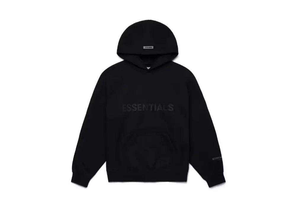 Fear Of God Essentials 3D Silicon Applique Pullover Hoodie Dark Slate/Stretch Limo/Black Fear Of God