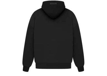 Fear Of God Essentials Arch Logo Hoodie Jet Black Fear Of God