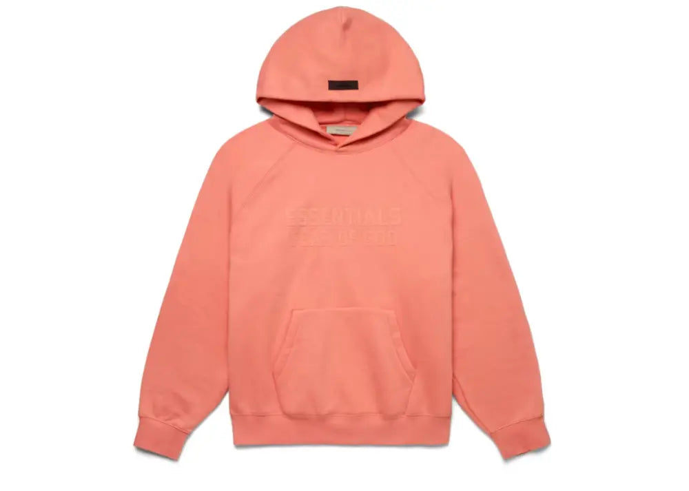 Fear Of God Essentials Hoodie Coral Fear Of God