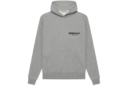 Fear Of God Essentials Hoodie Dark Oatmeal Fear Of God