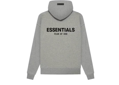 Fear Of God Essentials Hoodie Dark Oatmeal Fear Of God