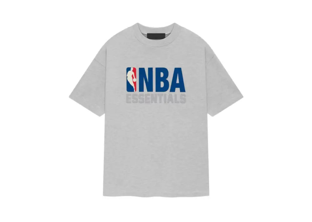Fear Of God Essentials NBA Tee Light Heather Fear Of God