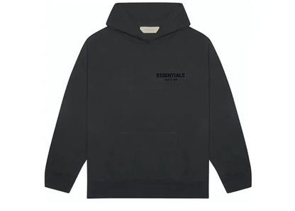Fear Of God Essentials Pullover Chest Logo Hoodie Stretch Limo/Black Fear Of God