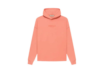 Fear Of God Essentials Relaxed Hoodie Coral Fear Of God
