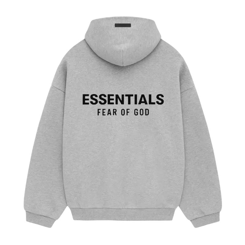 Fear of God Essentials Fleece Hoodie Light Heather Gray VOSneakers