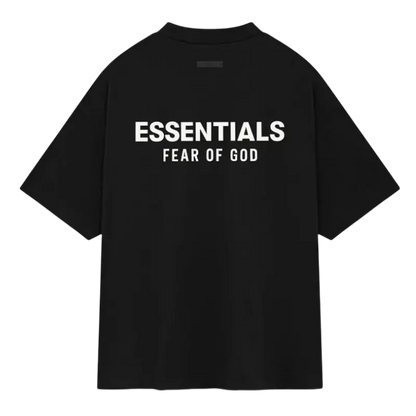 Fear of God Essentials Jersey Crewneck T-Shirt Black VOSneakers