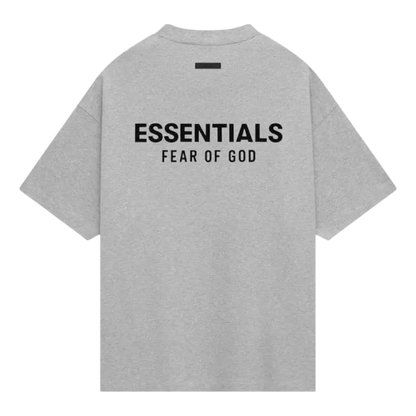 Fear of God Essentials Jersey Crewneck T-Shirt Light Heather Gray VOSneakers