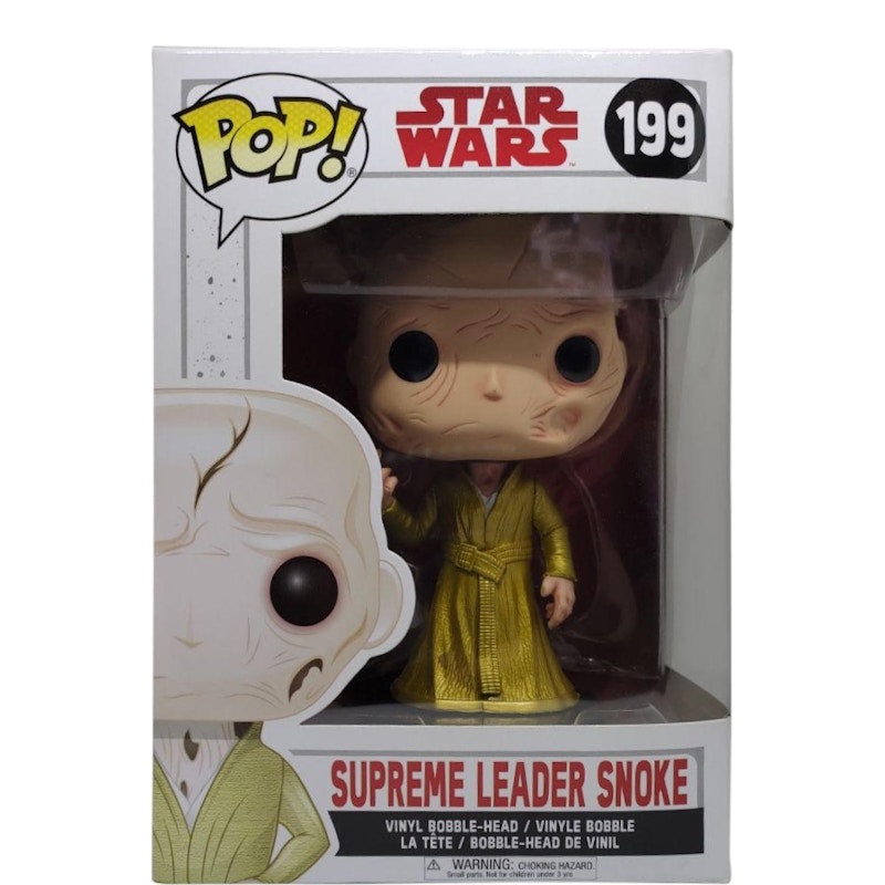 Funko Pop! Star Wars Supreme Leader Snoke Bobble-Head Figure #199 - VOSneakers