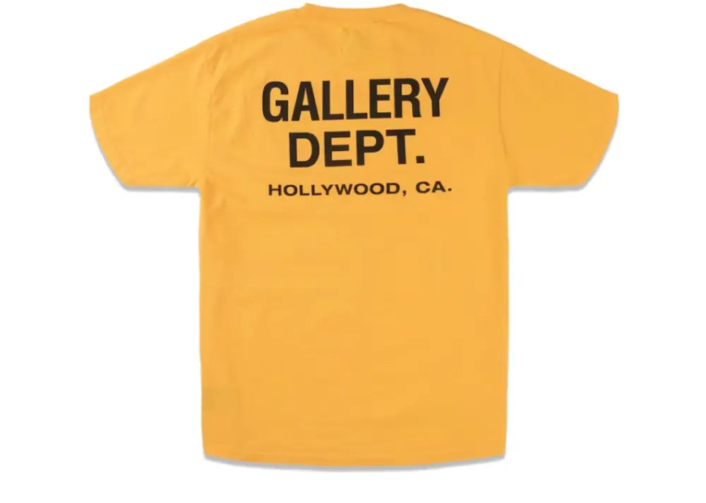 Gallery Dept. Vintage Souvenir T-Shirt Yellow Gallery Dept.