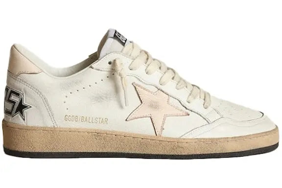Golden Goose Ball Star LTDWhite Salmon Pink (Women's) Golden Goose