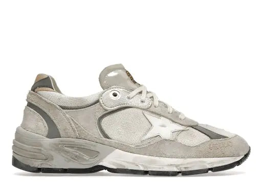 Golden Goose Dad-Star Off White Light Grey Golden Goose