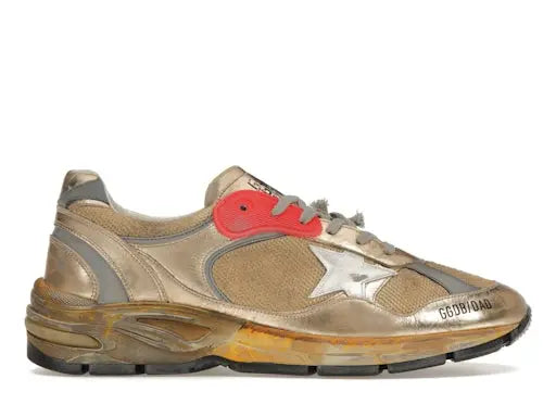 Golden Goose Dad-Star White Red Silver Grey Golden Goose