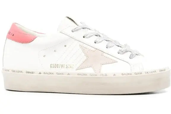 Golden Goose Hi Star White Taupe (Women's) Golden Goose