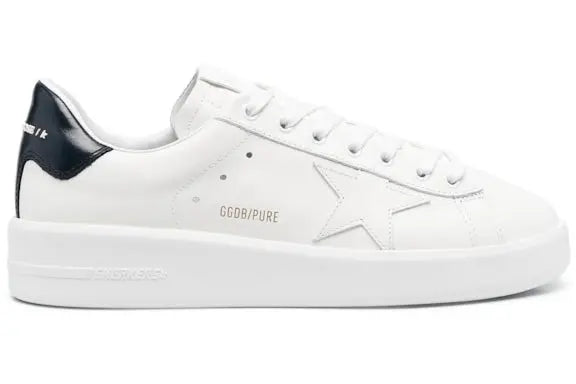 Golden Goose Purestar White Navy Golden Goose
